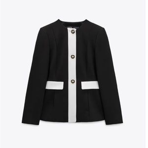ZARA MIXED FITTED JACKET